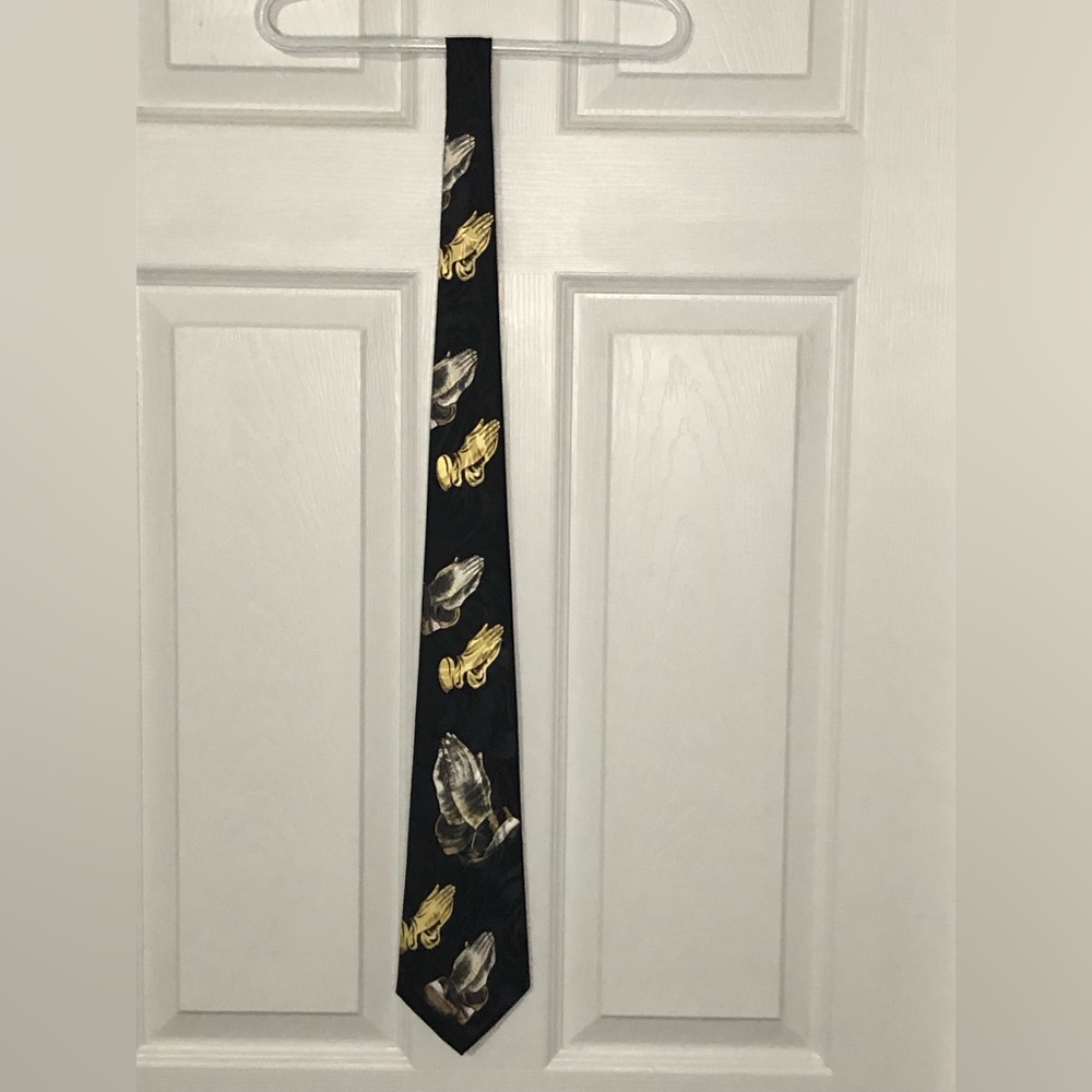 A. Rogers men’s neck tie black OS